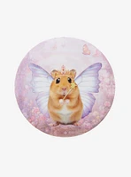 Princess Fairy Hamster 3 Inch Button