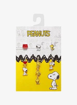 Peanuts Snoopy & Woodstock Mix and Match Earring Set - BoxLunch Exclusive