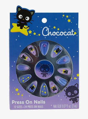 Chococat Starry Press-On Nails