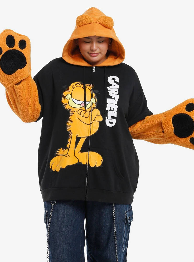 Garfield Cosplay Girls Hoodie Plus