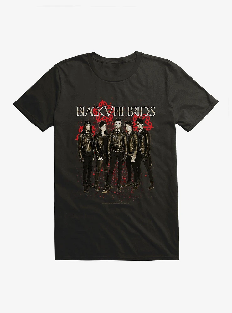 Black Veil Brides Band Photo T-Shirt