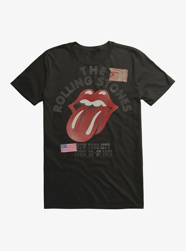 Rolling Stones NYC 1975 T-Shirt