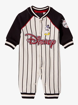 Disney Mickey Mouse Baseball Uniform Infant One-Piece - BoxLunch Exclusive