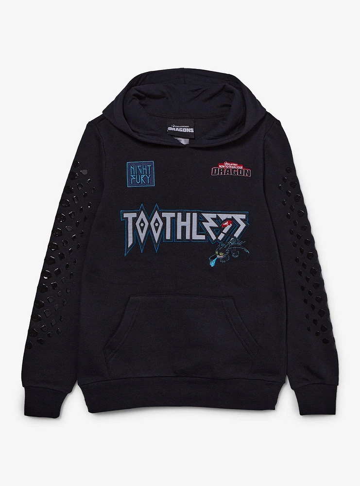 DreamWorks How to Train your Dragon Toothless Icons Youth Hoodie - BoxLunch Exclusive