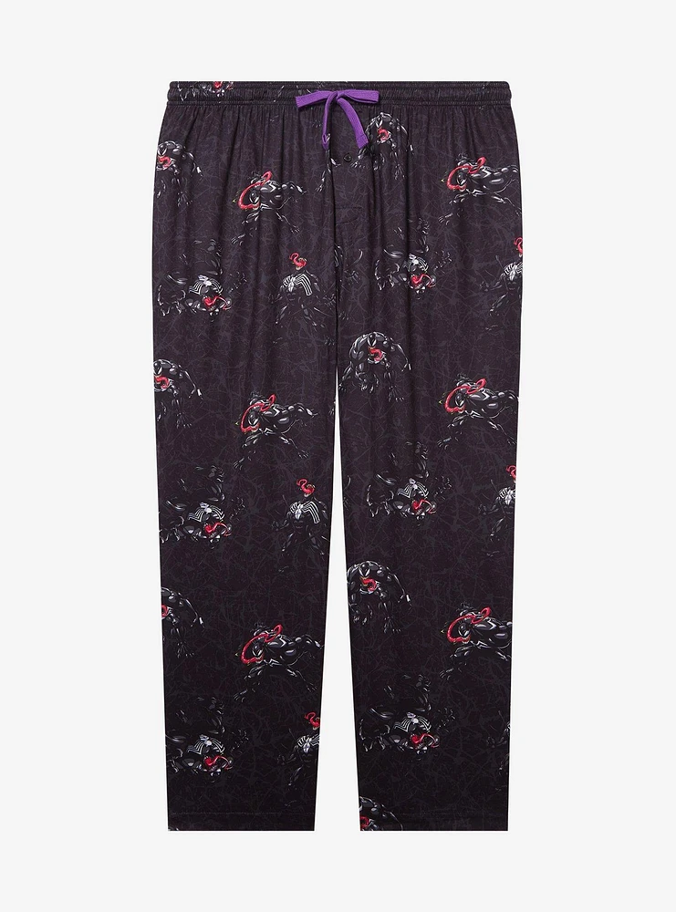 Marvel Venom Allover Print Women's Plus Sleep Pants - BoxLunch Exclusive