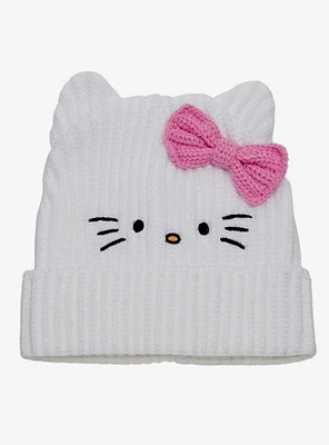 Sanrio Hello Kitty Face Knit Youth Beanie