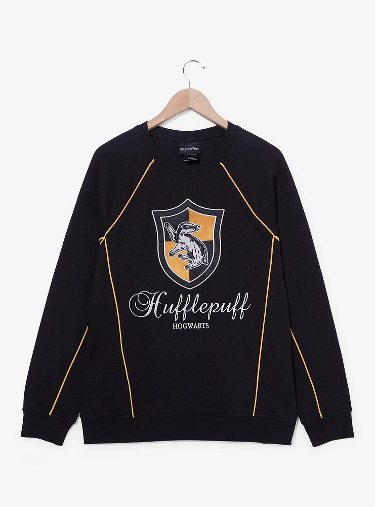 Harry Potter Hufflepuff Crest Crewneck - BoxLunch Exclusive