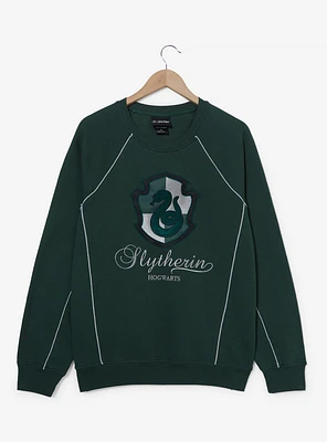 Harry Potter Slytherin Hogwarts Crewneck — BoxLunch Exclusive