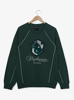 Harry Potter Slytherin Hogwarts Crewneck — BoxLunch Exclusive