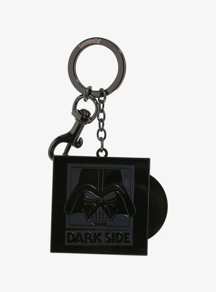 Loungefly Star Wars Darth Vader Vinyl Record Sliding Keychain - BoxLunch Exclusive