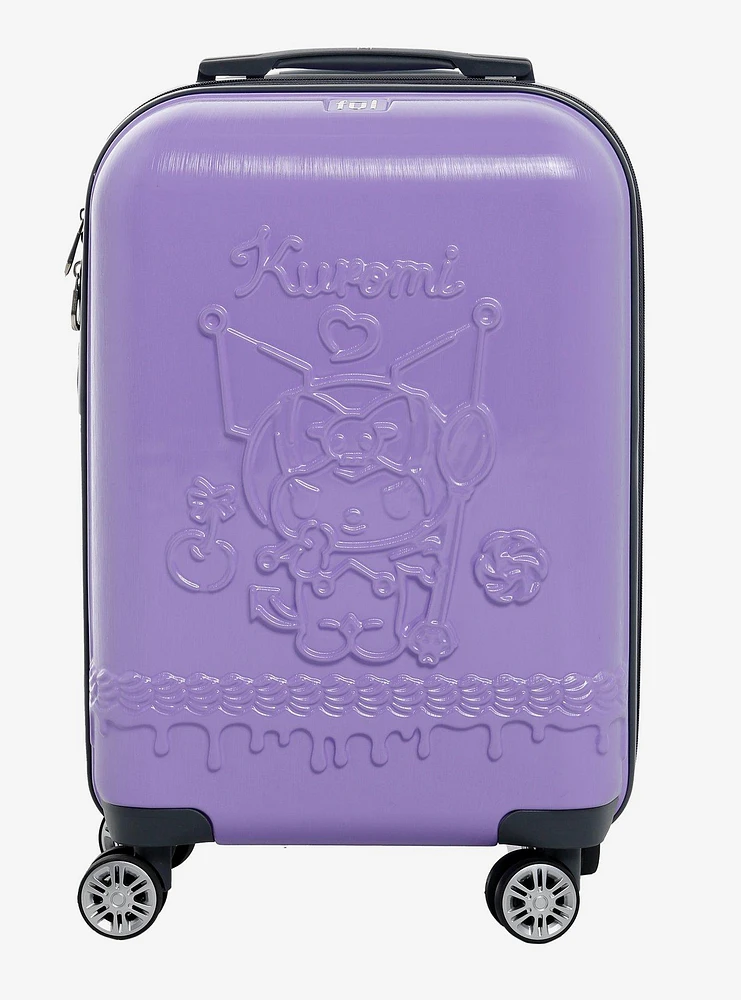 FUL Sanrio Kuromi Icons Purple Suitcase