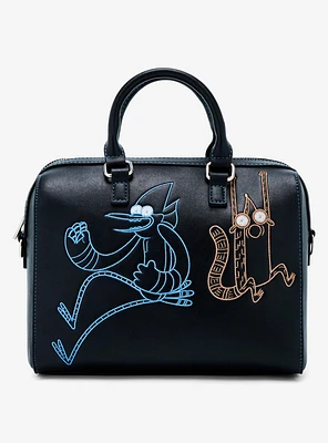 Regular Show Mordecai & Rigby Embroidered Handbag — BoxLunch Exclusive