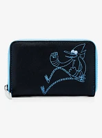 Regular Show Mordecai & Rigby Embroidered Zip Wallet — BoxLunch Exclusive