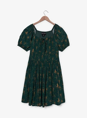 the Lord of Rings Icons Allover Print Smock Dress - BoxLunch Exclusive