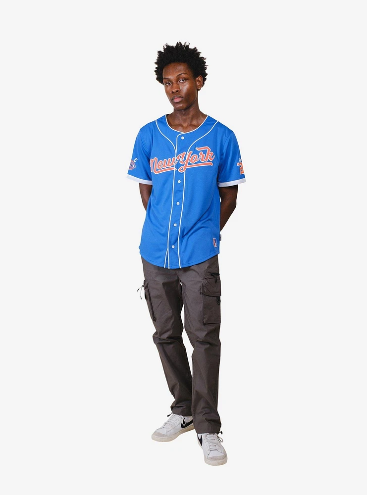 NY Excelsior Royal Blue Baseball Jersey