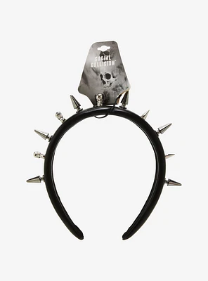 Social Collision Skull Spike Headband