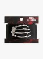 Social Collision Skeleton Hand Cuff Bracelet