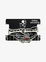 Social Collision Skeleton Parts Bracelet Set