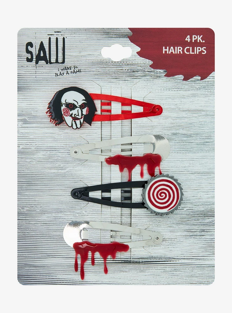 Saw Hair Clip Set