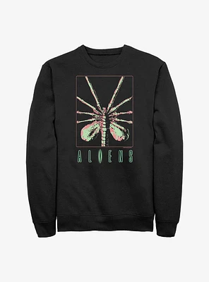 Alien Facehugger Poster Sweatshirt