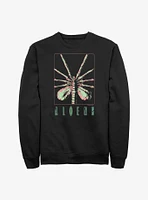 Alien Facehugger Poster Sweatshirt