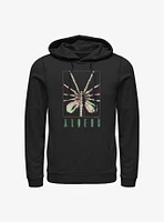 Alien Facehugger Poster Hoodie