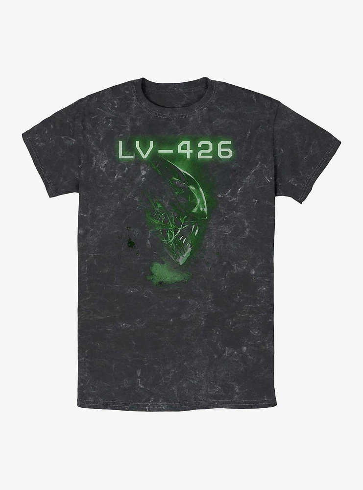 Alien 426 Xenomorph Scan Mineral Wash T-Shirt