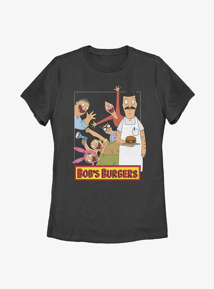 Bob's Burgers Group Up Womens T-Shirt