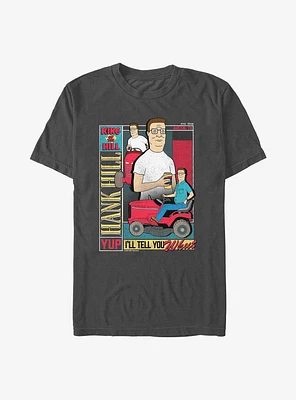 King of the Hill Hank Lawn Mower T-Shirt