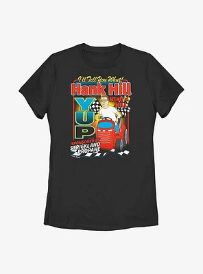 King of the Hill Hank Yup Womens T-Shirt