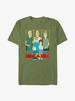 King of the Hill Gang Panels T-Shirt