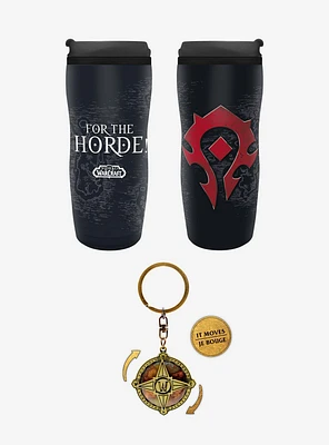 World of Warcraft Horde Tumbler & Keychain Bundle