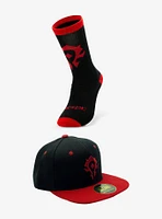 World of Warcraft Horde Sock & Cap Bundle