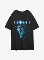 Alien Queen Womens Oversized T-Shirt