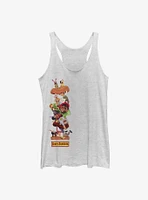 Bob's Burgers Stack Painting Womens Tank Top