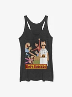 Bob's Burgers Group Up Womens Tank Top