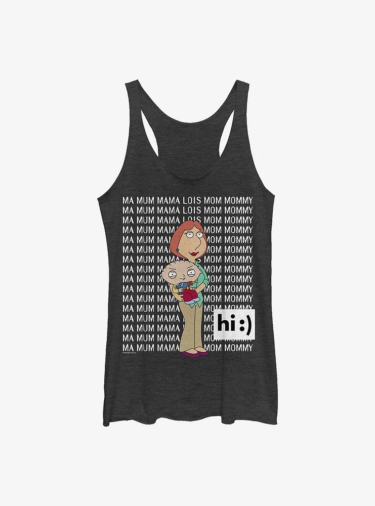 Family Guy Stewie Ma Mum Mama Womens Tank Top