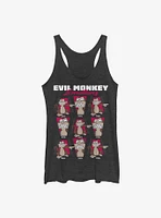 Family Guy Evil Monkey Emote Womens Tank Top