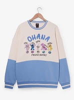 Disney Lilo & Stitch Ohana Means Family Crewneck — BoxLunch Exclusive