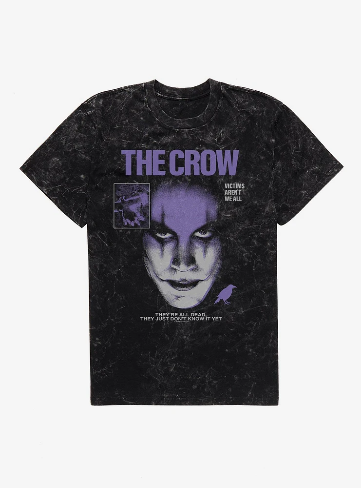 The Crow They're All Dead Mineral Wash T-Shirt