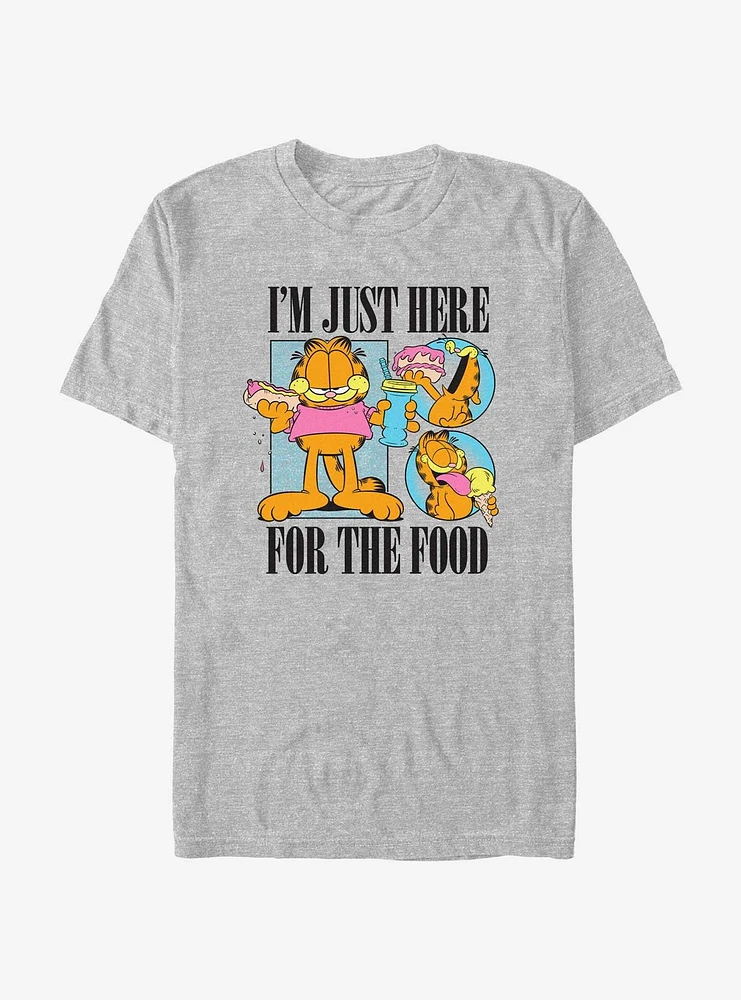 Garfield I'm Just Here For The Food T-Shirt