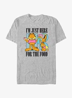 Garfield I'm Just Here For The Food T-Shirt