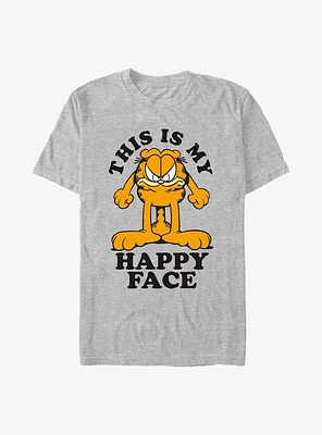 Garfield This Is My Happy Face T-Shirt