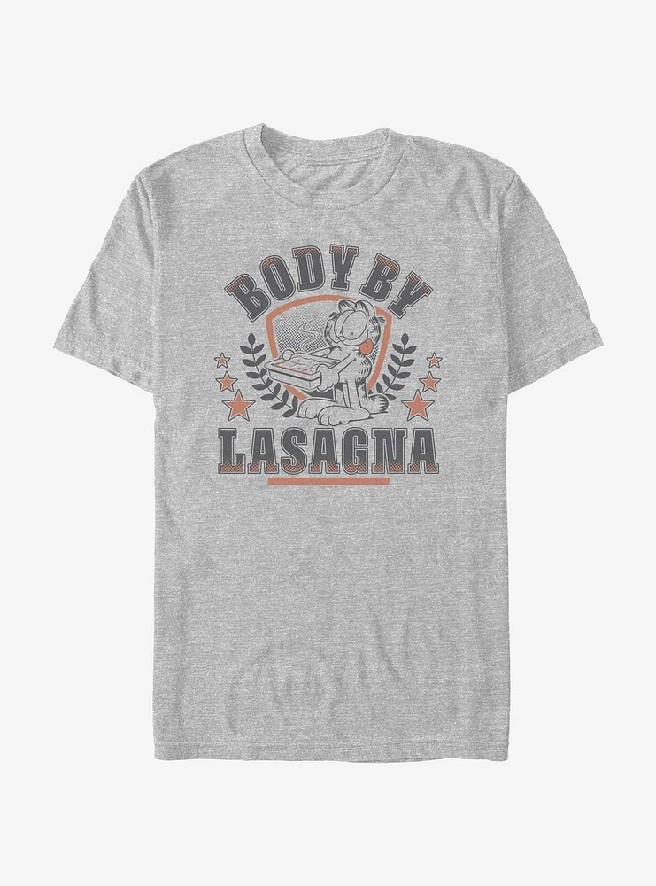 Garfield Body By Lasagna Crest T-Shirt