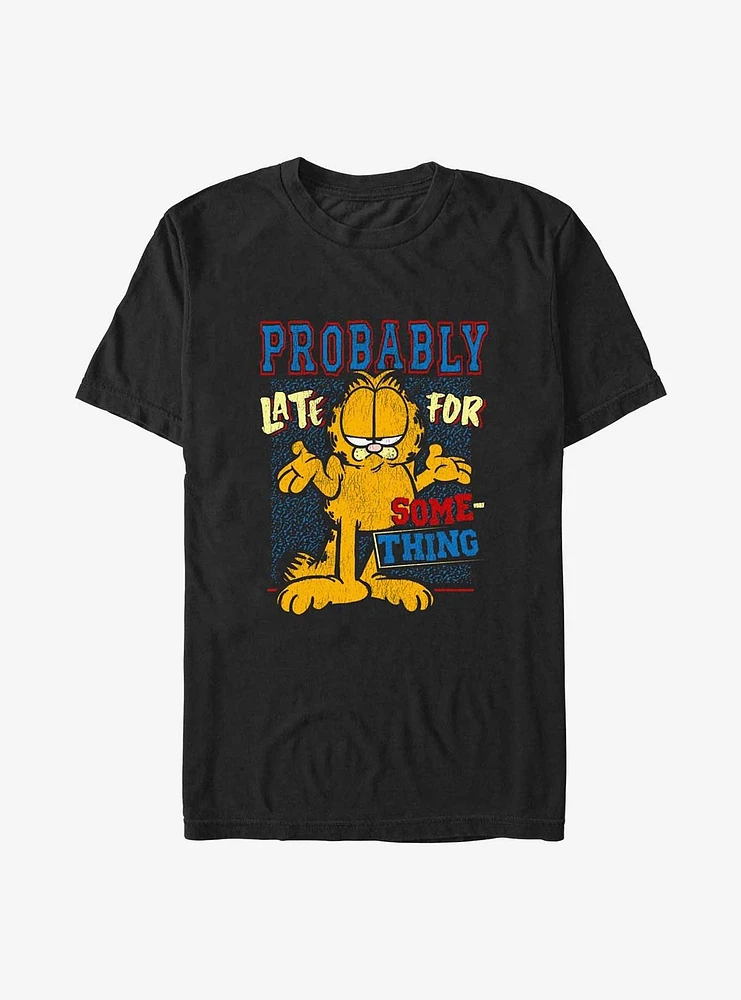 Garfield Probably Late For Something T-Shirt