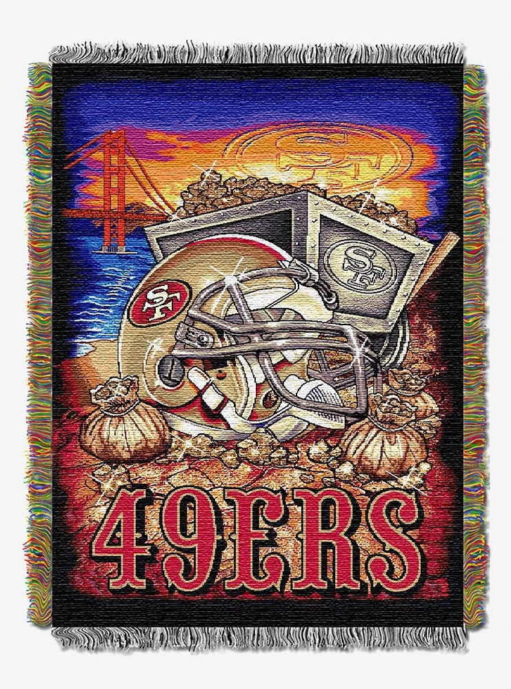 NFL 49ers Home Field Advantage Wall Tapestry