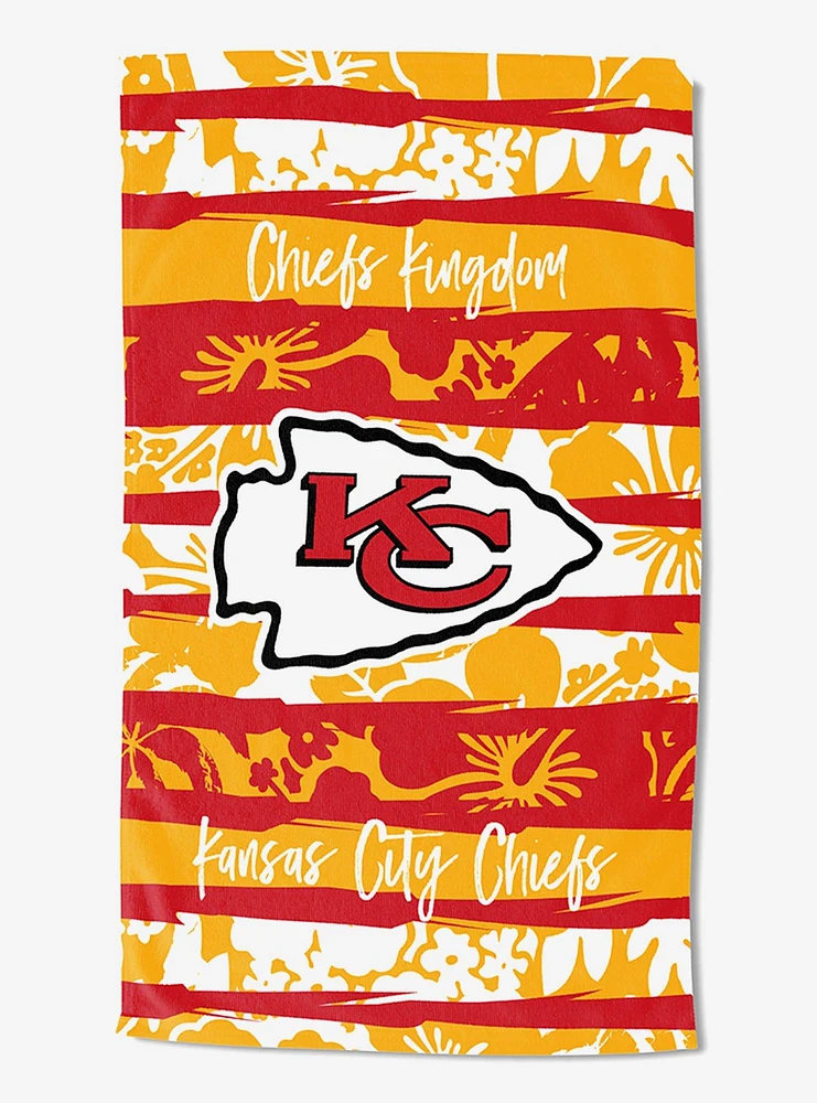 NFL Chiefs Pocket Beach Towel