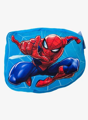Marvel Spider-Man Web Launch Travel Cloud Pillow