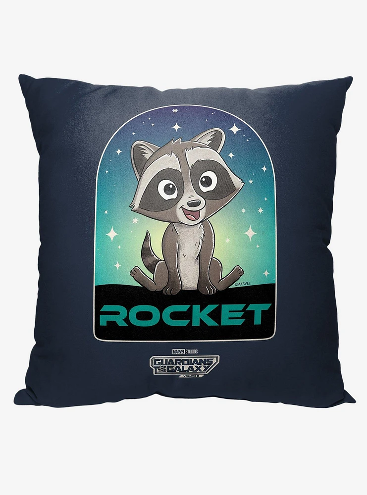 Marvel Guardians of the Galaxy 3 Rocket Printed Throw Pillow