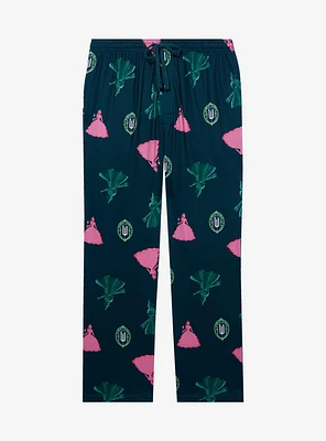 Wicked Glinda & Elphaba Allover Print Sleep Pants - BoxLunch Exclusive